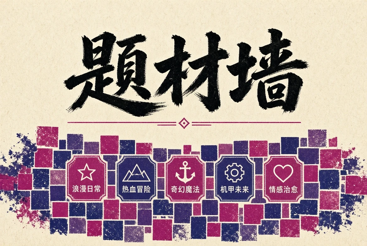 题材墙内容